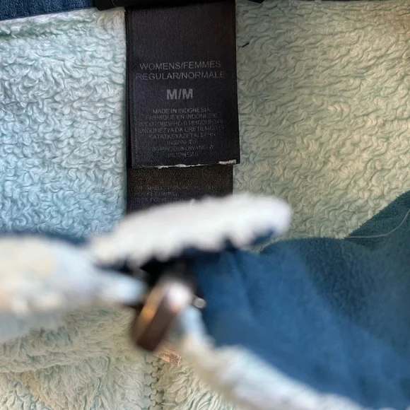 The North Face 100% polyester fleece zip up jacket r35-23 - Picture 4 of 5